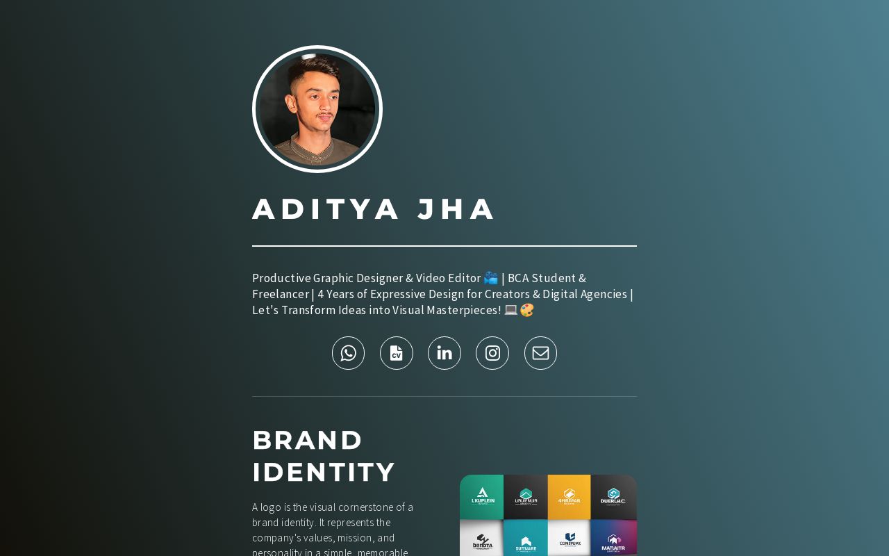 Graphic Design Portfolio By Aditya